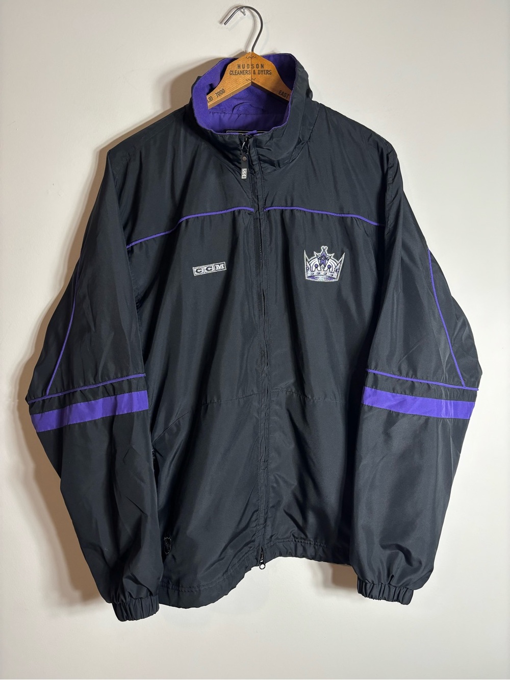 Vintage CCM NHL LA Kings Warmup Tracksuit Large